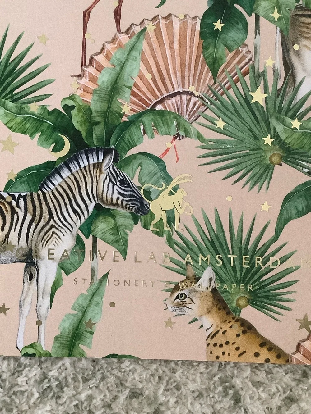 Stunning Tropical Animals and Plants Lined Pages Journal Notebook NWT 60 pages